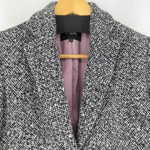 EN QUETE ツイードテーラードジャケット レディース  7